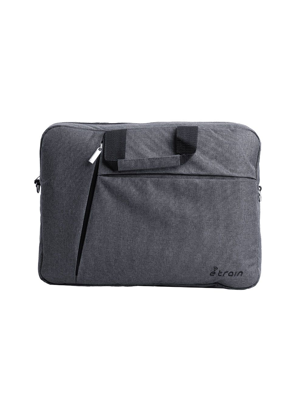 E-train (BG11A) Laptop Messenger Shoulder Bag up to 15.6″ – Gray