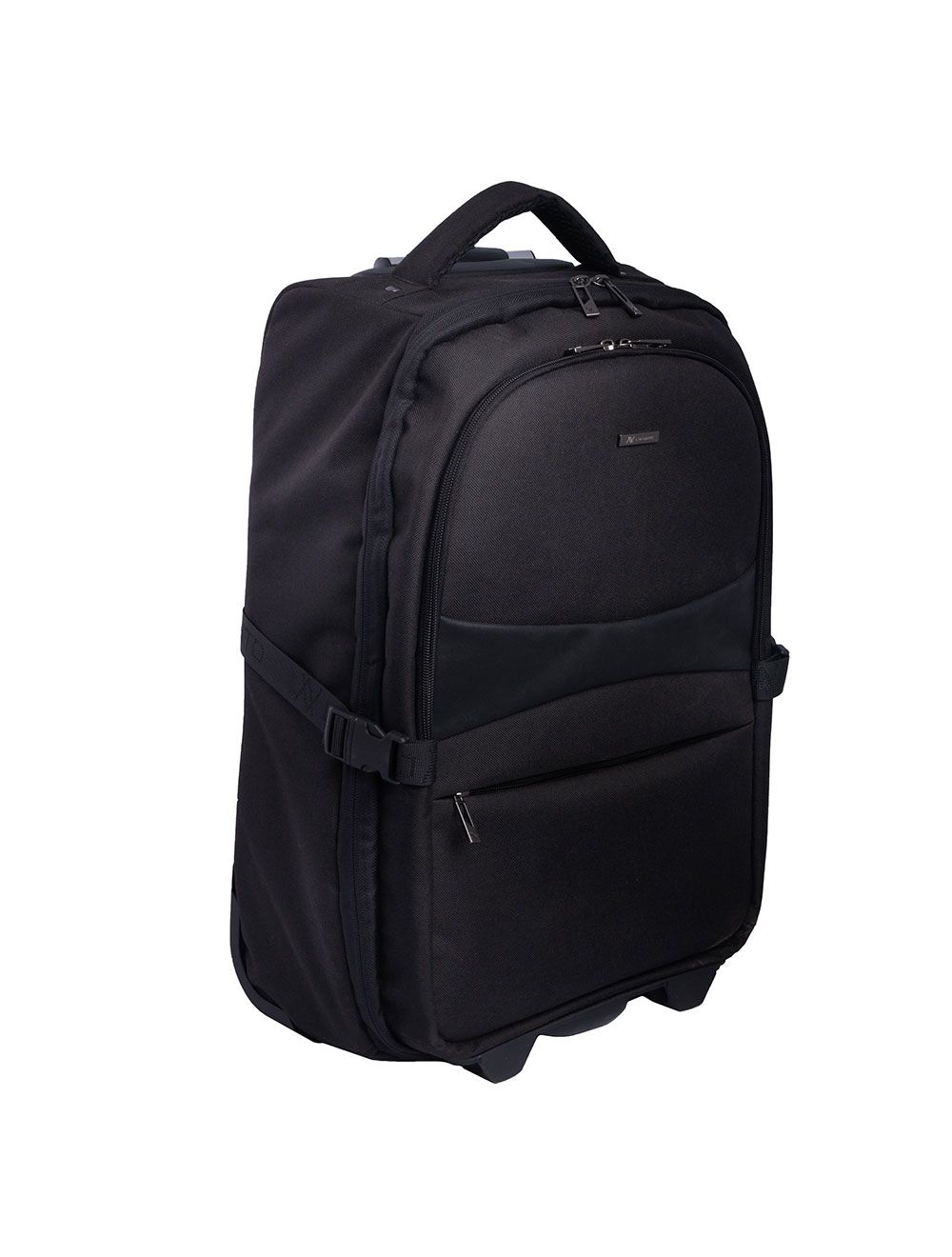 L’AVVENTO (BG794) Laptop Trolley Backpack Bag Up to 15.6″ – Black